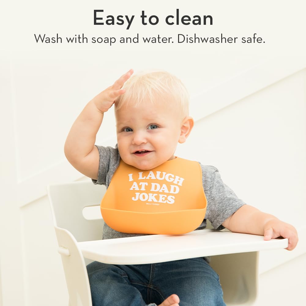 Bella Tunno Wonder Bib folds flat for travel