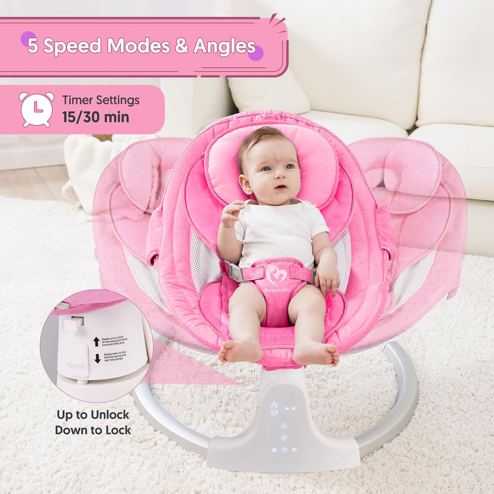 Bellababy aluminum-base-anti-skid ensures stable placement on any floor