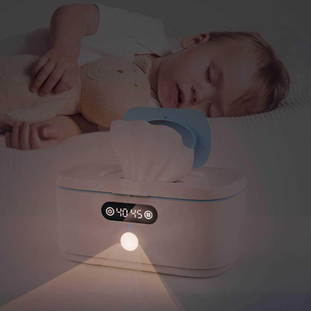 Bellababy Wipe Warmer home use keeps night-time changes comfortable.
