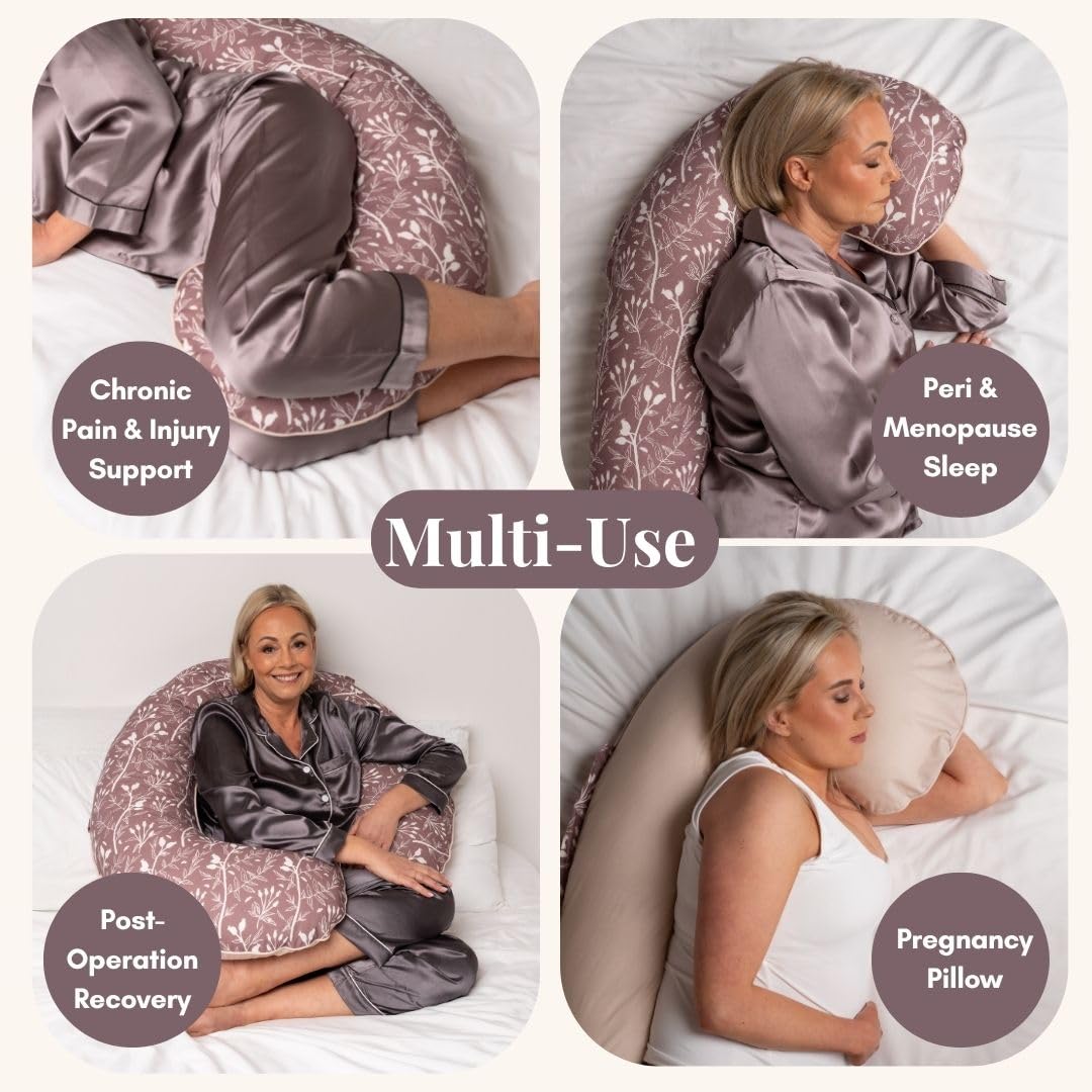BellaMoon Pillow doubles as nursing support for postpartum needs.