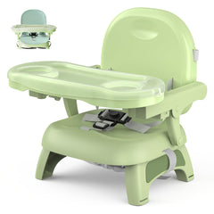 Bella's Friends 3-in-1 booster folded compactly for travel and storage.
