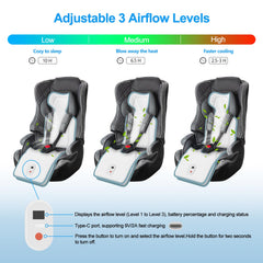 Bella's Friends breathable fabric helps keep baby dry and comfortable.