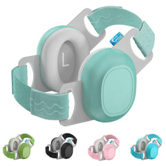 Bella's Friends Baby Ear Protection 24dB foam padding minimizes loud noise for infants