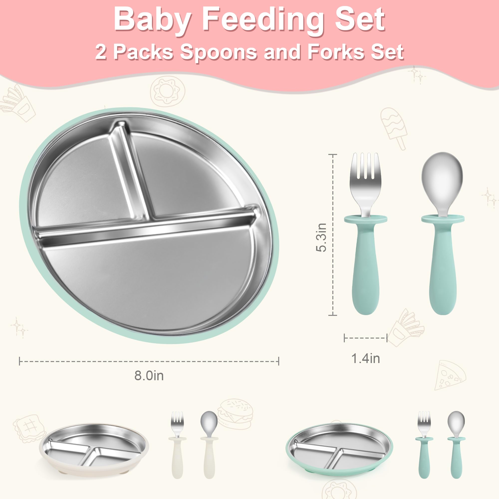 Bella’s Friends dishwasher-safe set simplifies cleaning after meals