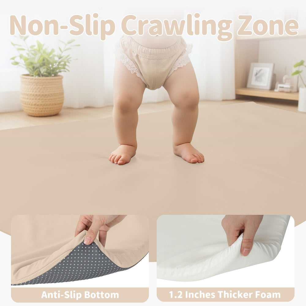 Bella's Friends beige mat suits any room decor.