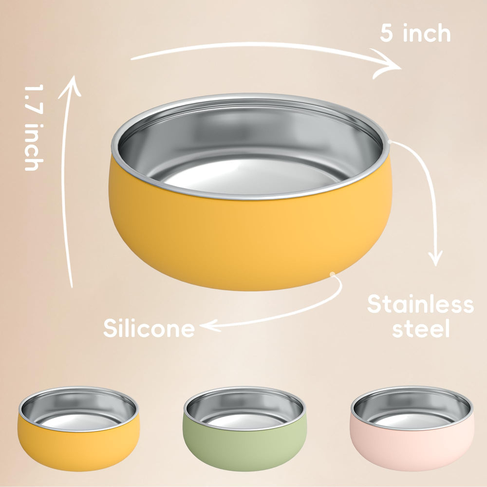 Bella's Friends dishwasher-safe bowl simplifies post-meal cleanup.