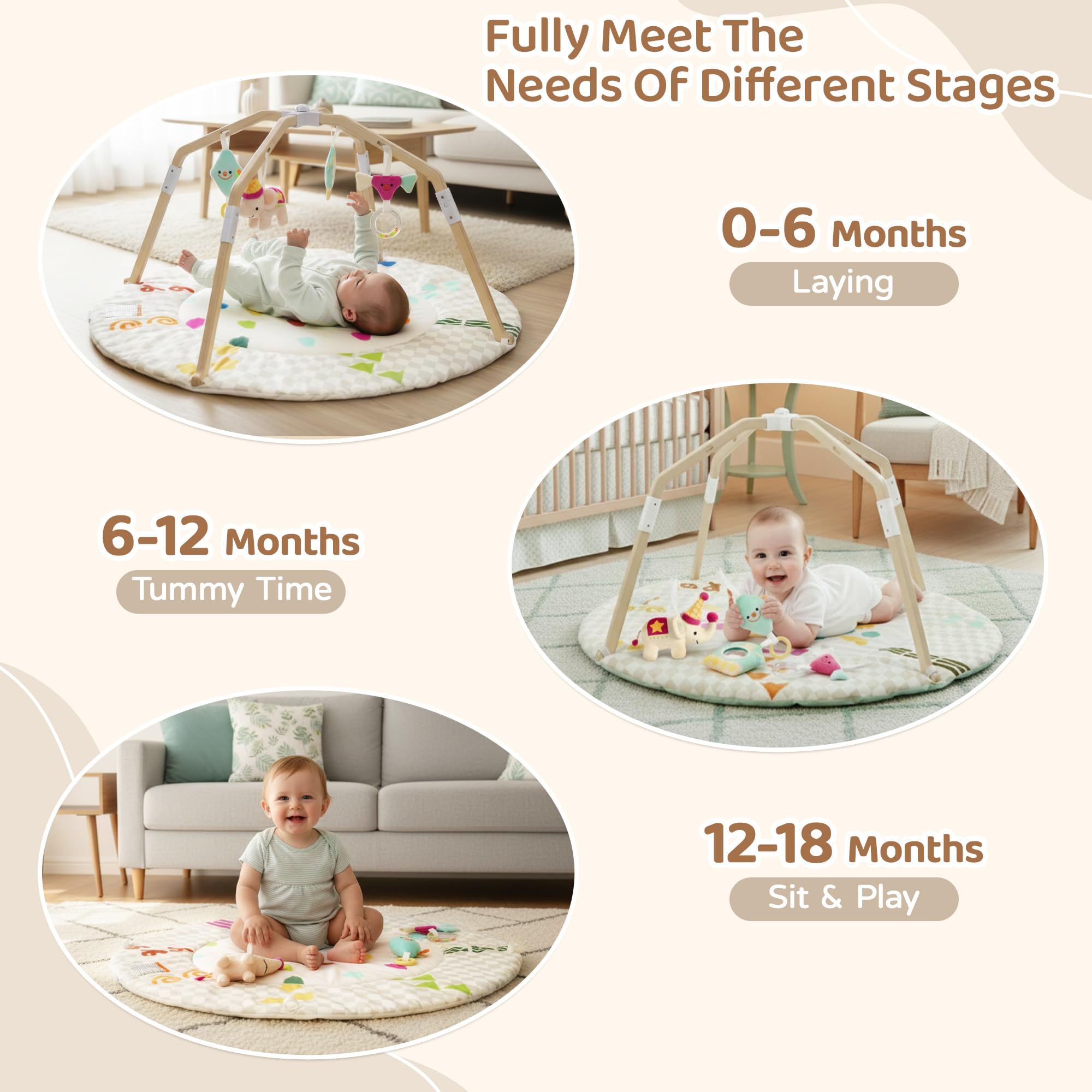 Bella's Friends detachable toys ready to grasp, shake, or press
