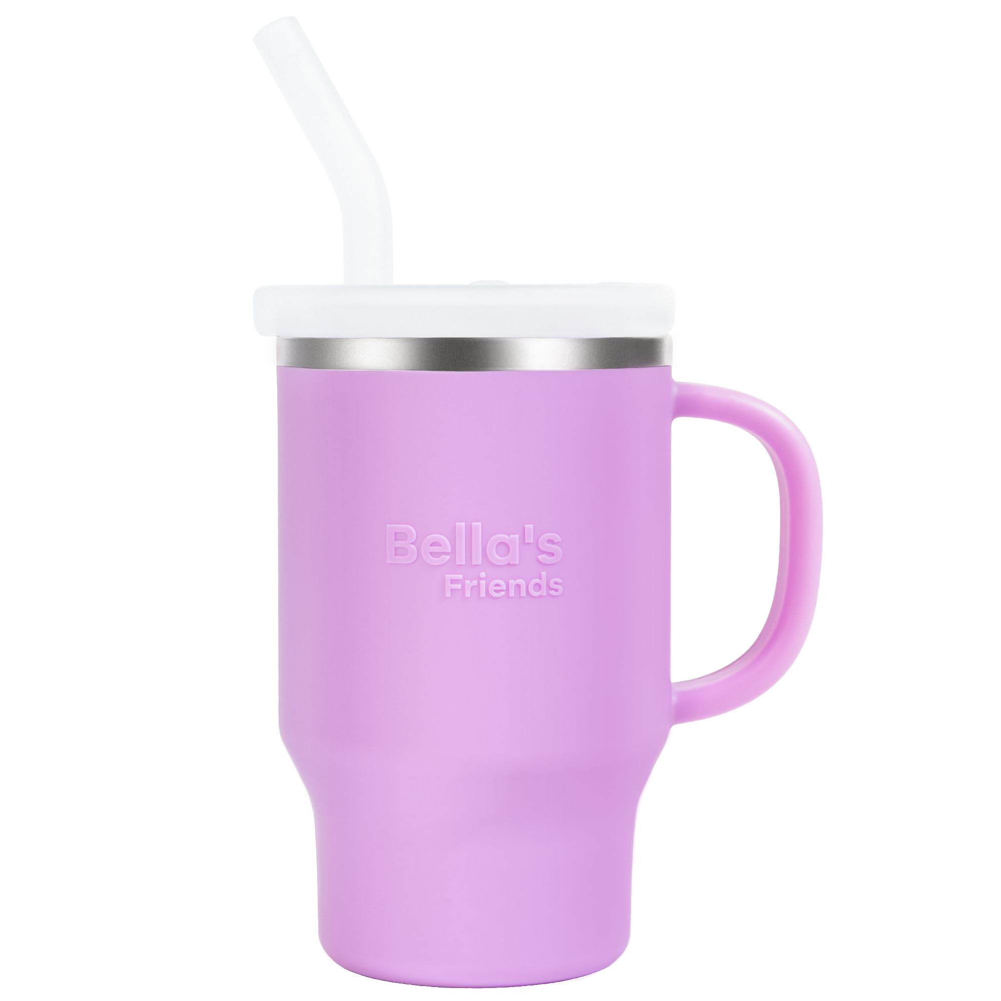 Bella's Friends Handy Mini Tumbler 9oz front view for easy toddler hydration on the go.