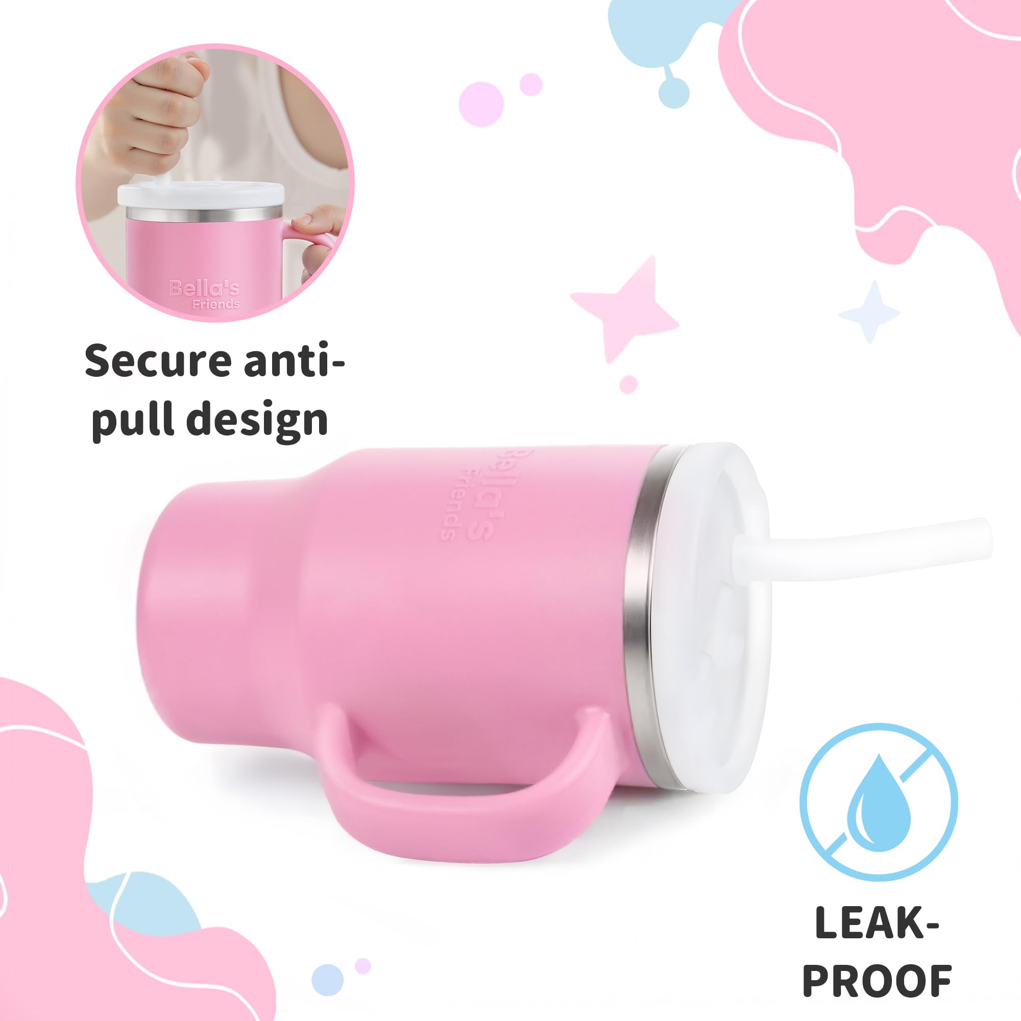 Bella's Friends Handy Mini Tumbler is dishwasher-safe for easy cleaning after meals.