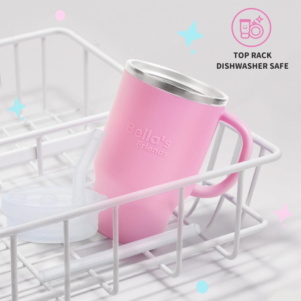 Bella's Friends Handy Mini Tumbler combines stainless liner with silicone shell for daily durability.
