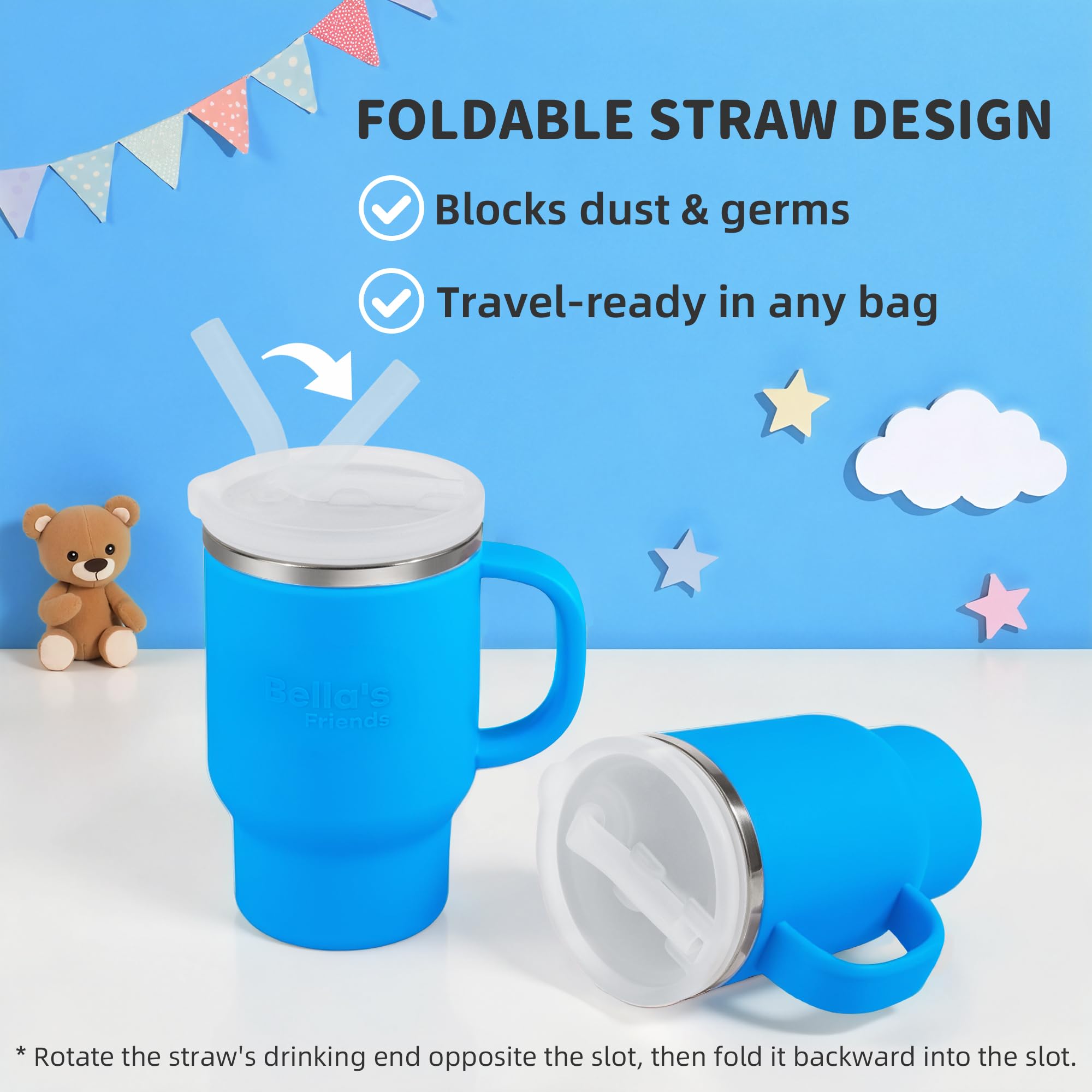 Bella's Friends Handy Mini Tumbler easy-clean disassembly for quick maintenance