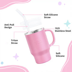 Bella's Friends Handy Mini Tumbler leak-proof design helps keep bags tidy during trips.