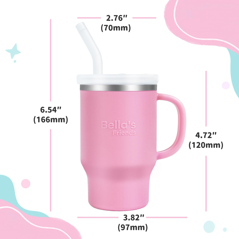 Bella's Friends Handy Mini Tumbler silicone shell provides kid-friendly grip