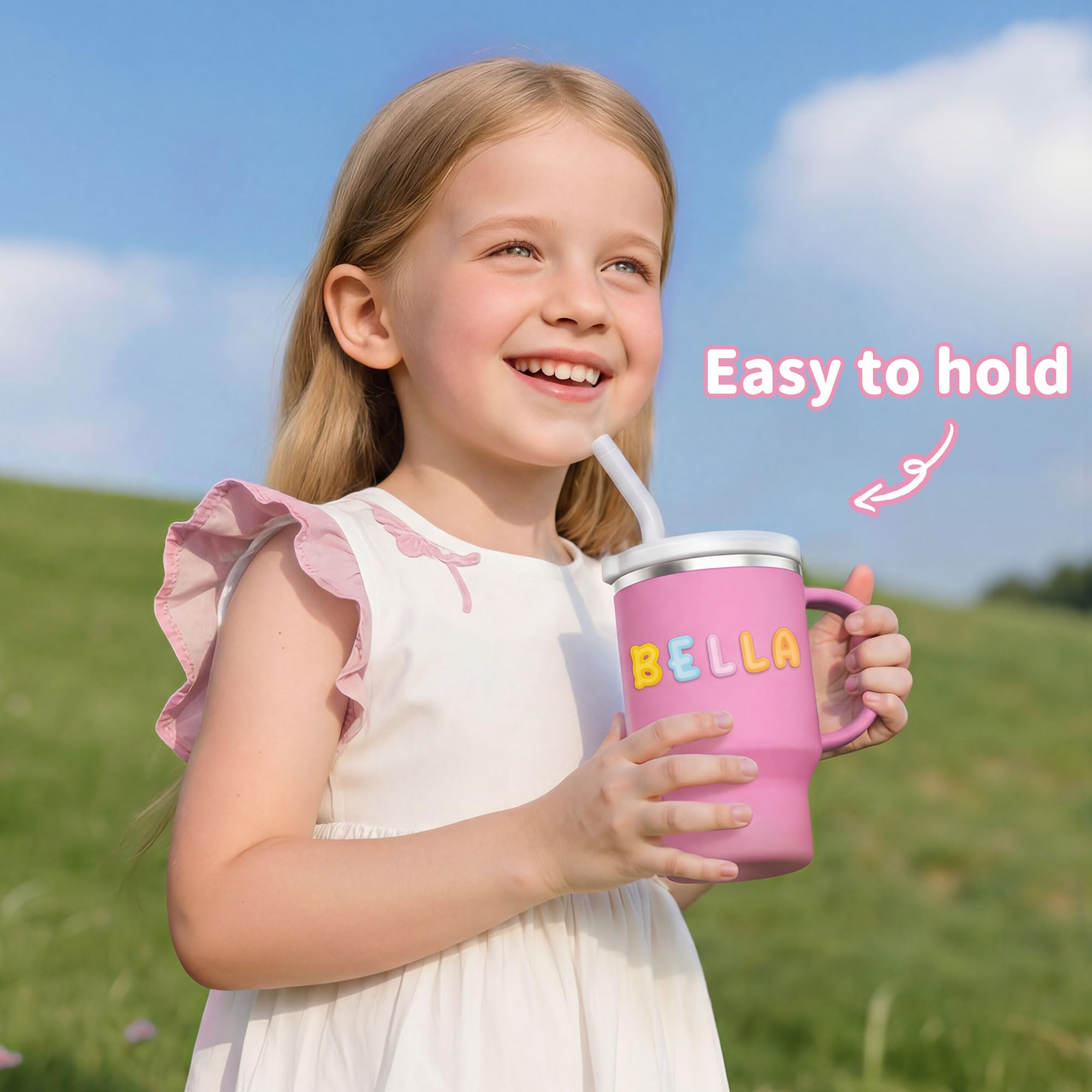 Bella's Friends Handy Mini Tumbler stainless interior keeps drinks fresh