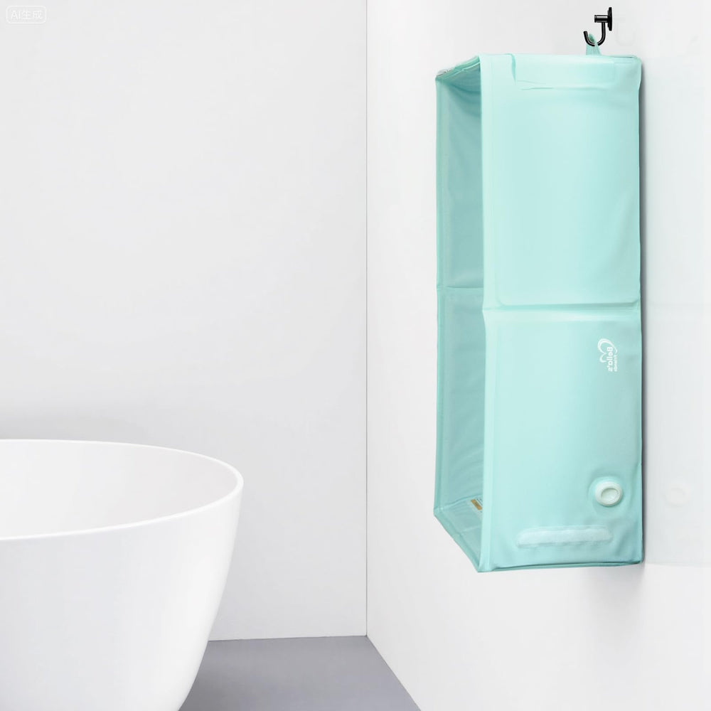 Bella's Friends multi-scene tub fits standalone or shower setups.