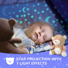 BELLOCHIDDO teddy-bear-soother-10-lullabies offers soothing tunes for calm evenings.