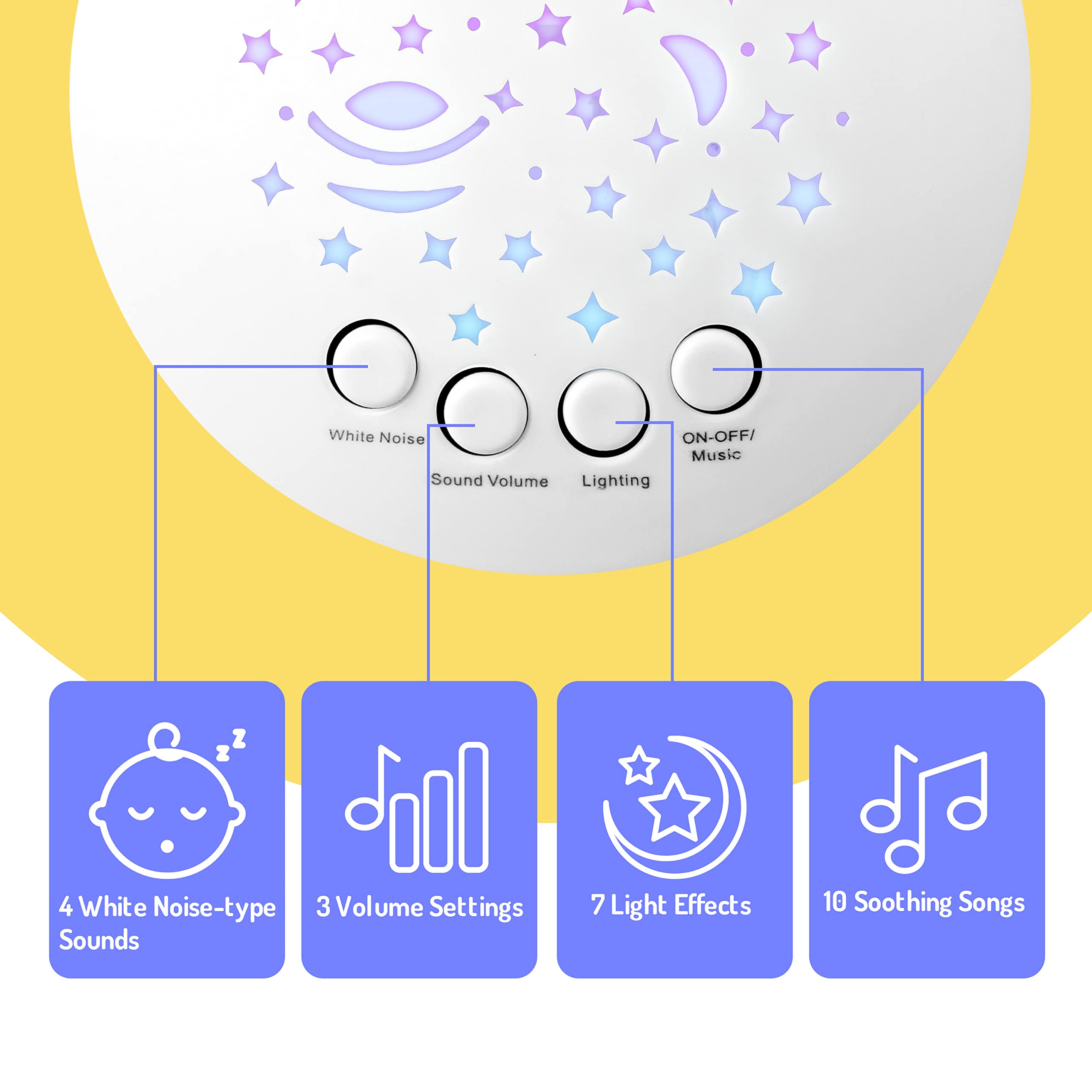 BELLOCHIDDO teddy-bear-soother-detachable-speaker enables easy cleaning.