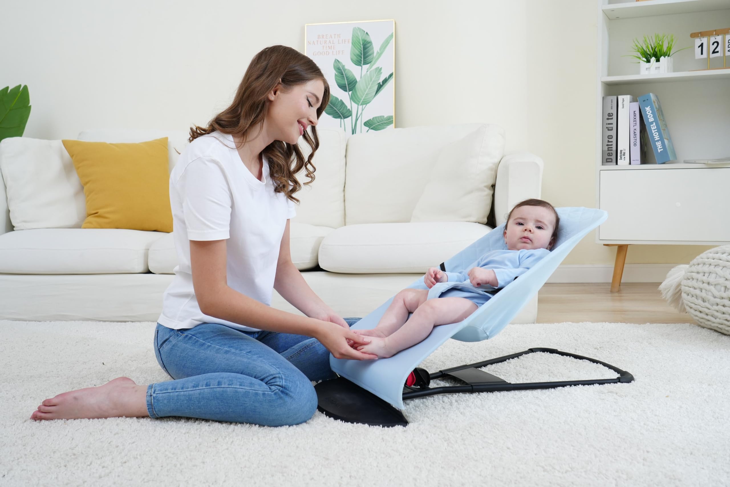 Belltop cover is machine washable for easy cleaning after daily use