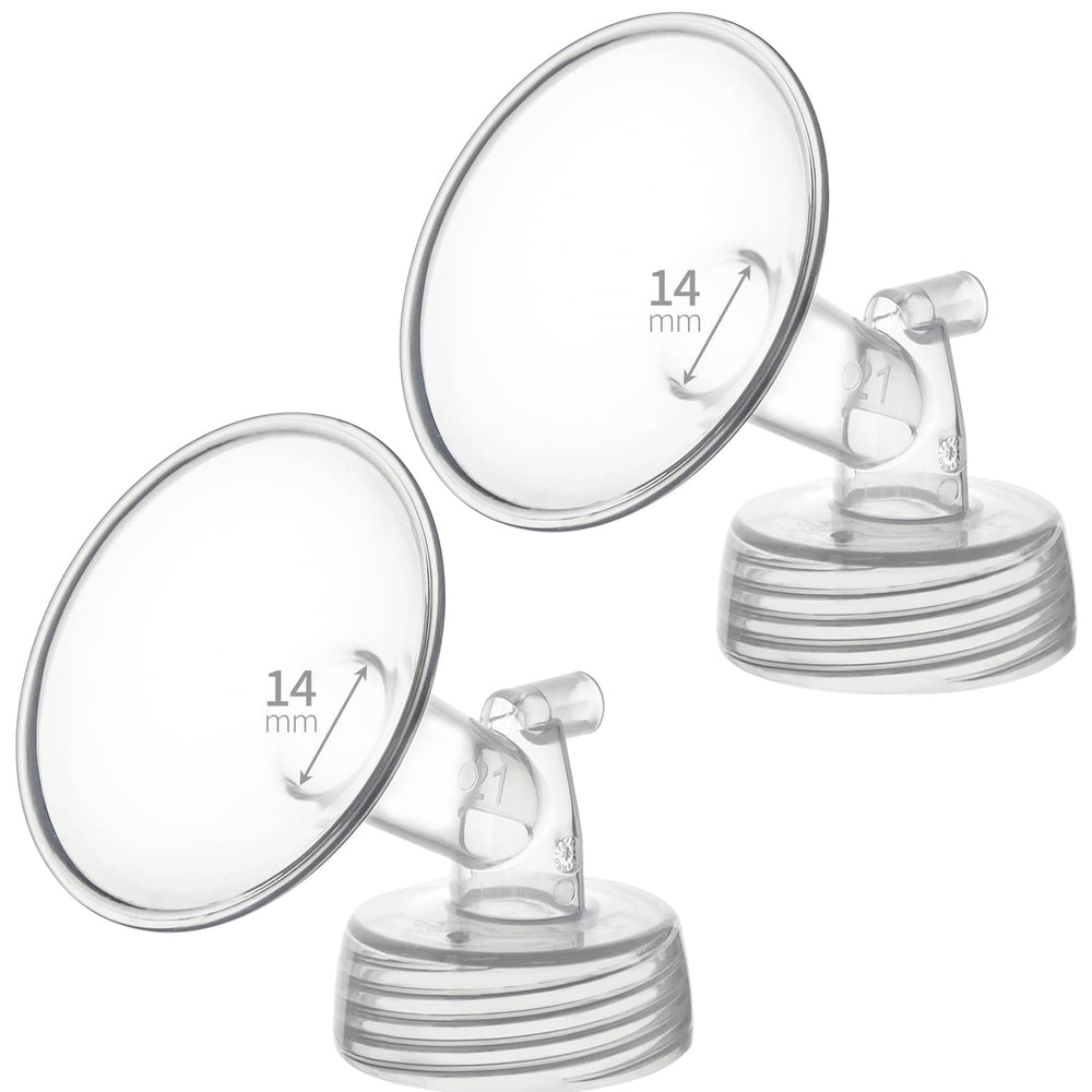 Belmikal 14mm flange close-up for Spectra S2 compatibility, comfortable fit.