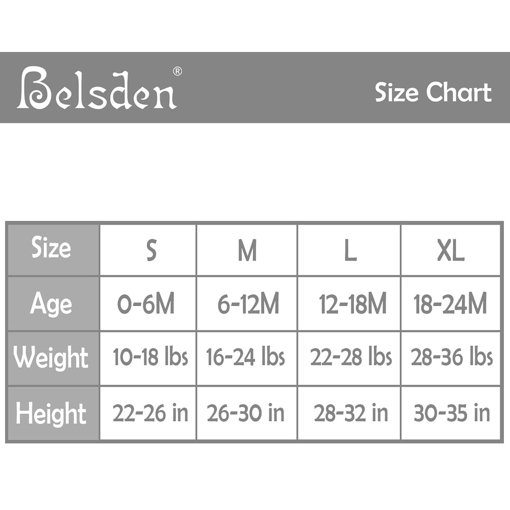 Belsden micro-fleece wearable blanket gray four sizes suitable for babies