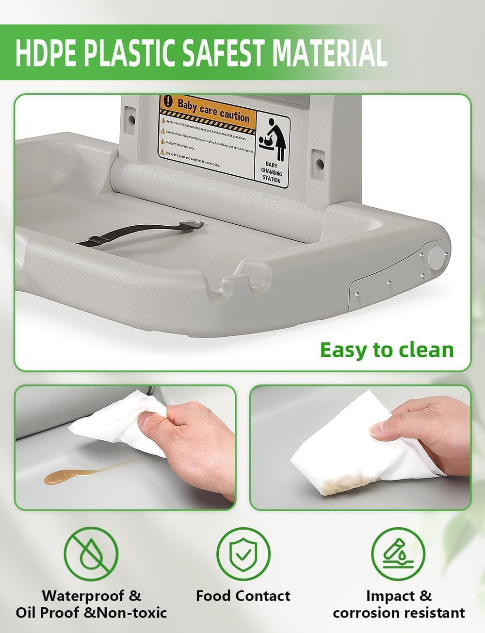 BELZAR ideal for commercial bathrooms in malls, churches, and schools.