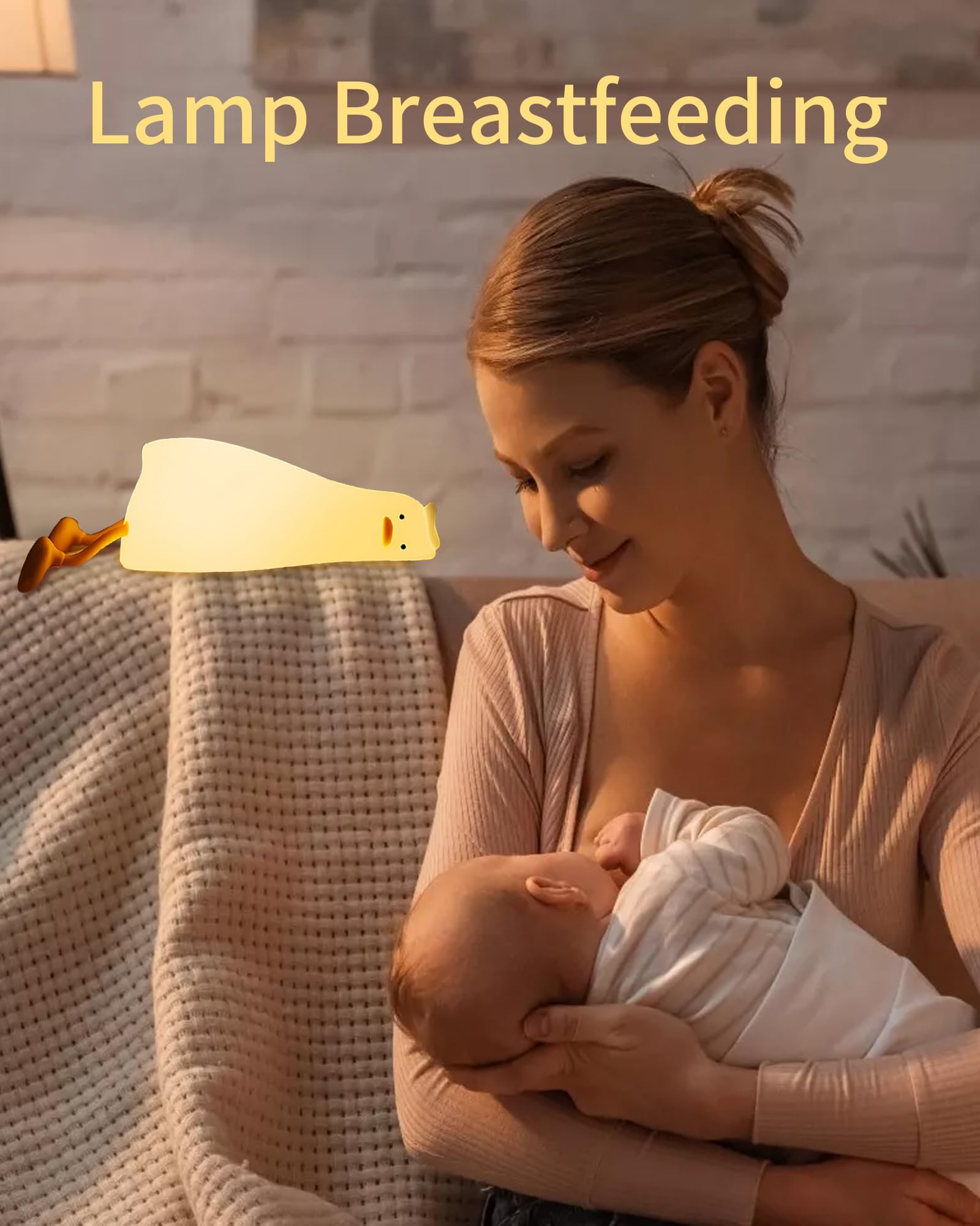BemeedLigt duck night light timer 30 minutes for automatic switch-off.