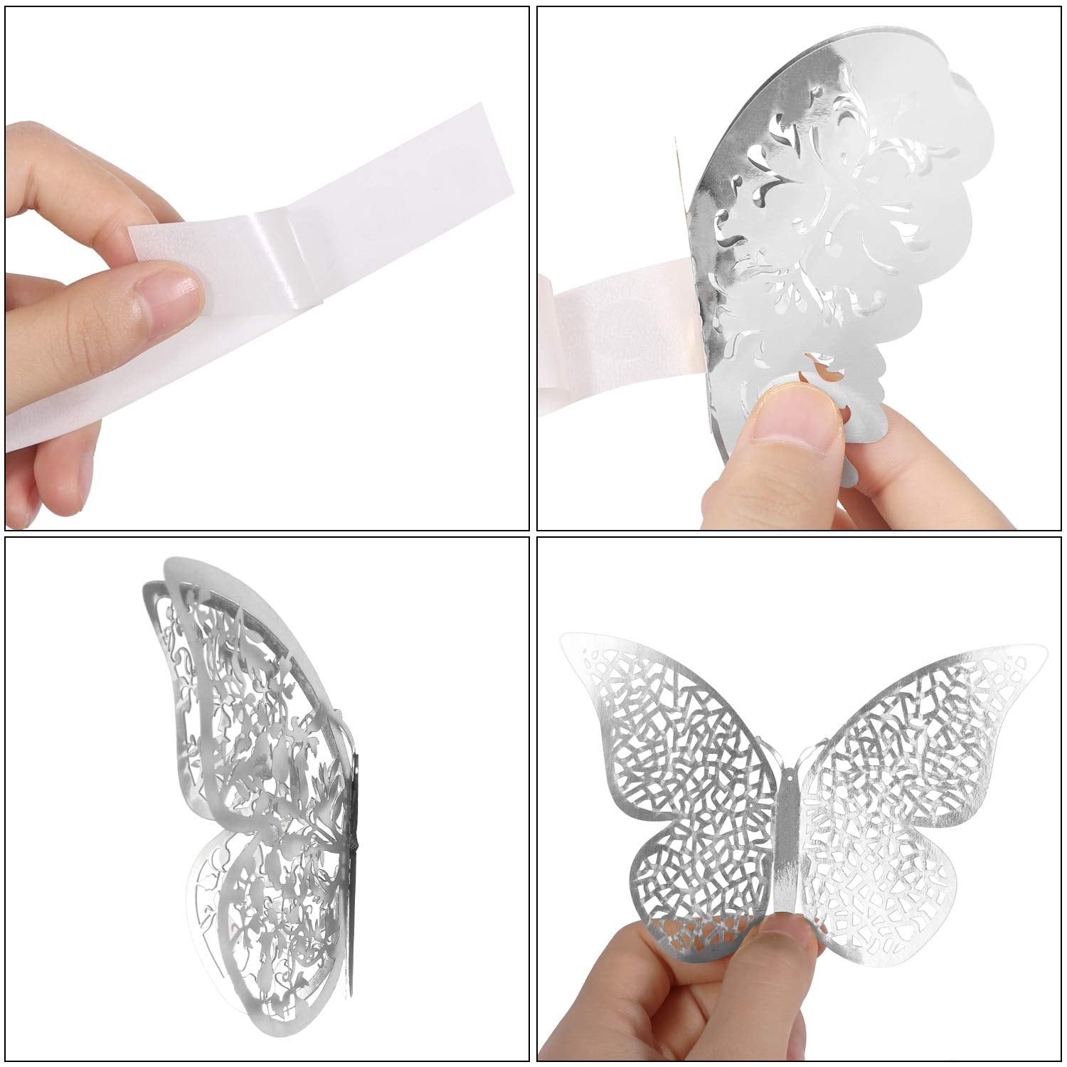 Bememo butterfly wall décor suitable for nursery, bedroom, and living spaces.