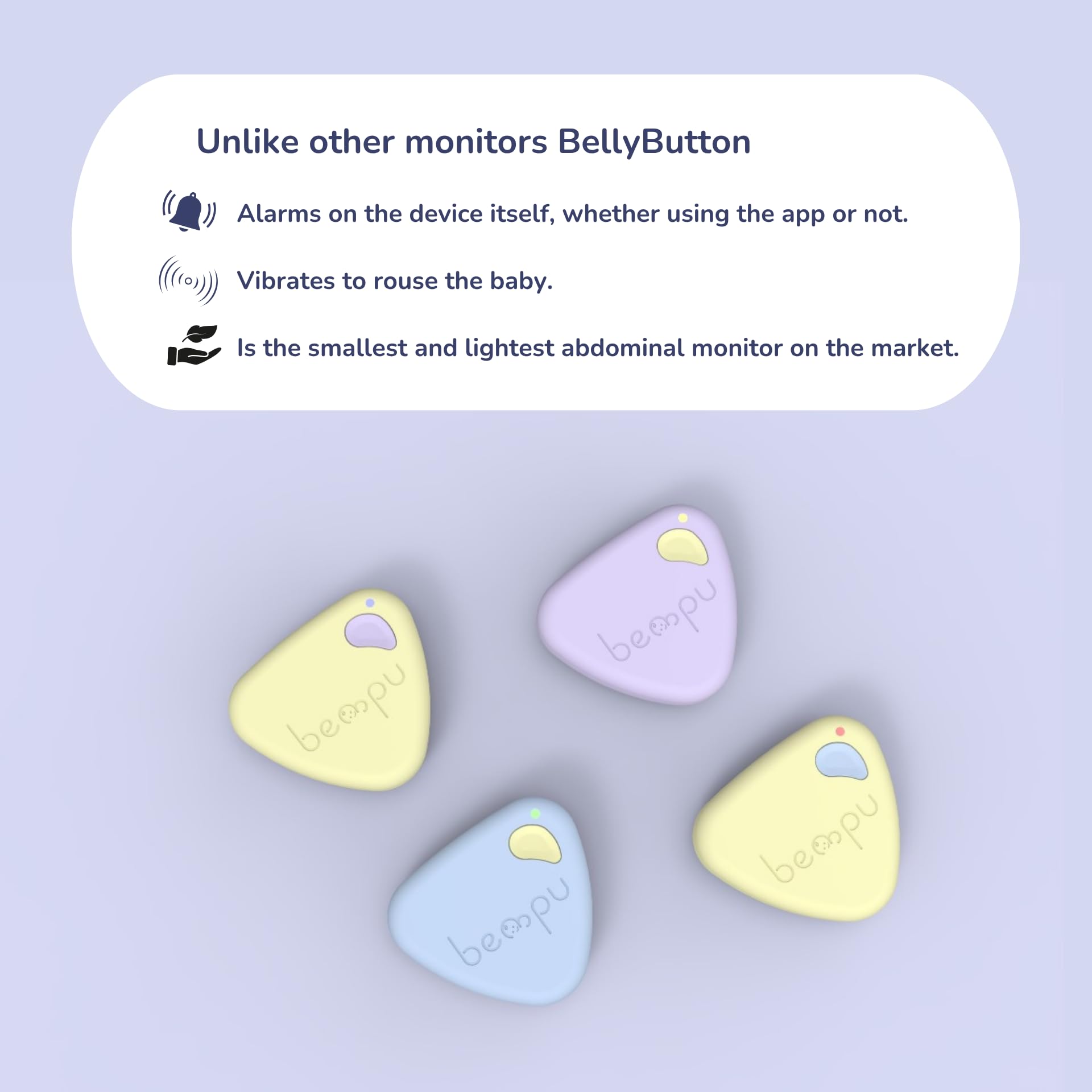 Bempu rechargeable battery lasts up to seven days of daily use.