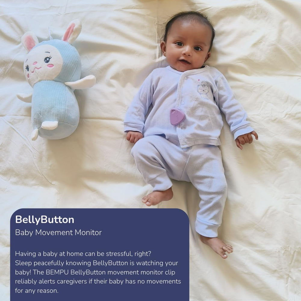 Bempu device vibration feature encourages movement without disturbing sleep.