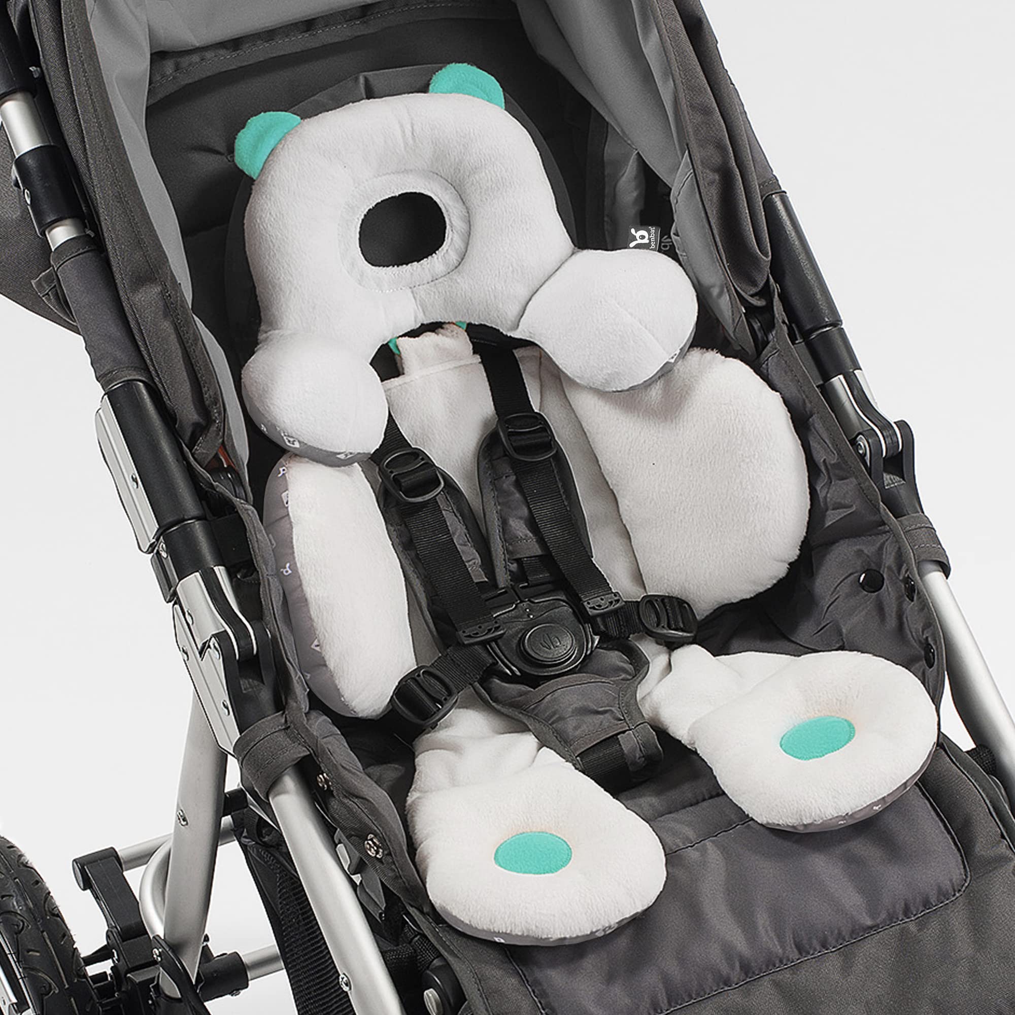 BENBAT Total Body Support Pillow suitable for preemies to 12 months, growing with baby.
