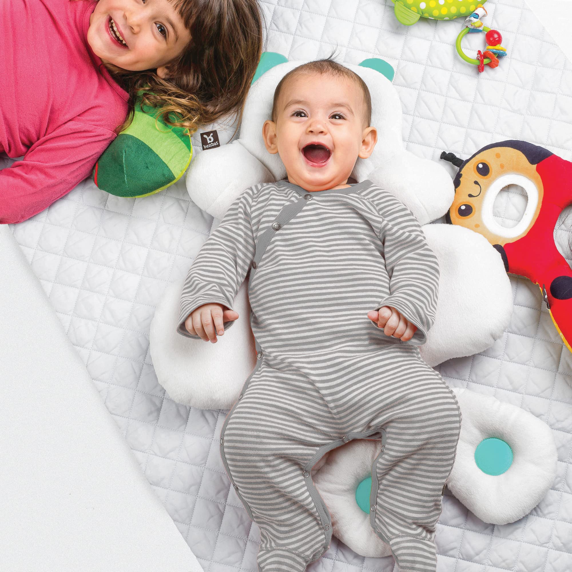 BENBAT Pacifier strap included keeps essentials within reach.