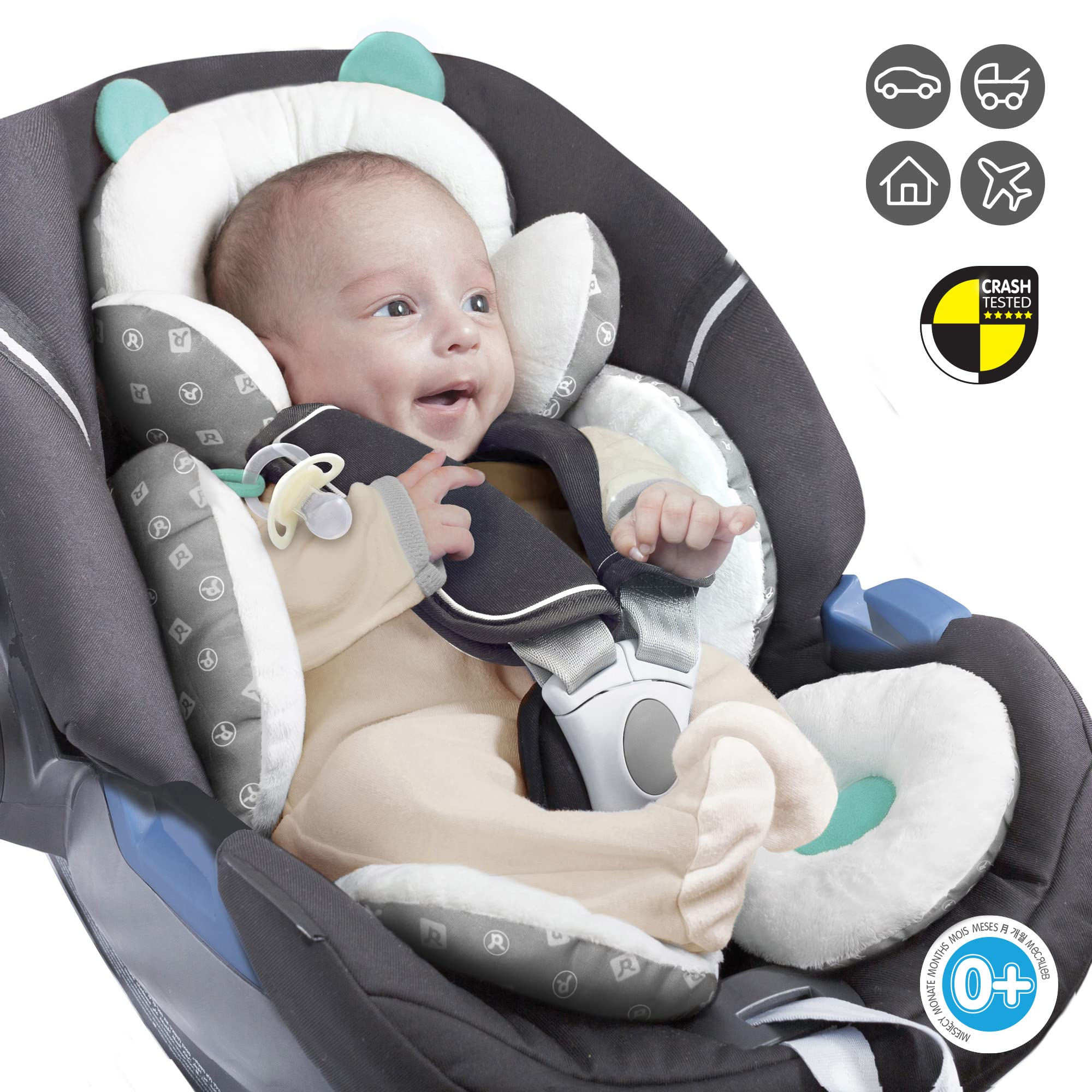 BENBAT's Velcro connection ensures quick setup and adjustable support.
