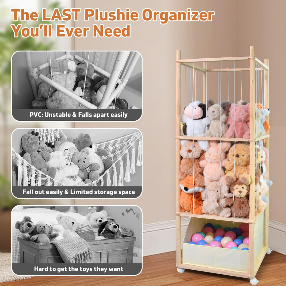 BENCHRY neutral wood-tone signboard adds charm to kids' rooms.