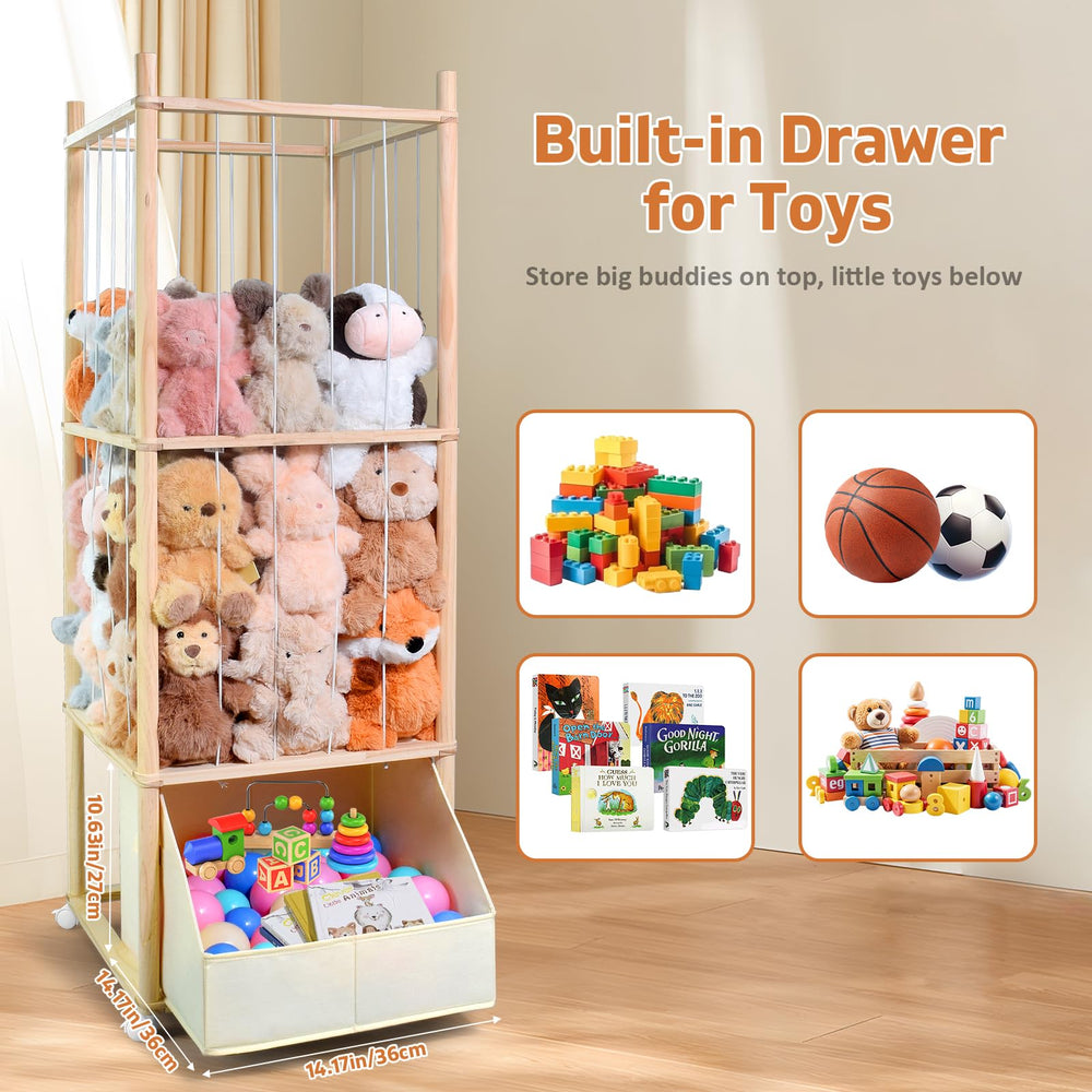 BENCHRY playhouse-style storage invites imaginative play and tidy rooms.