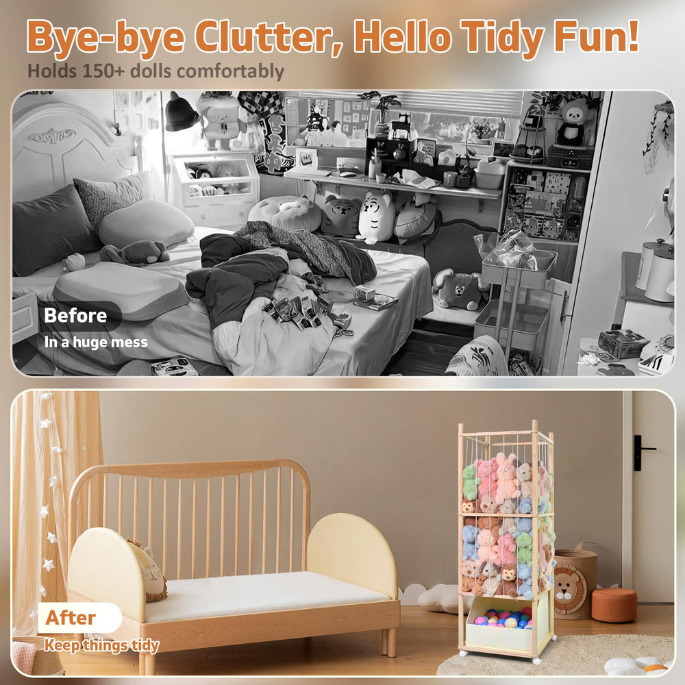 BENCHRY smooth-rolling 360 wheels glide for easy room rearrangements.