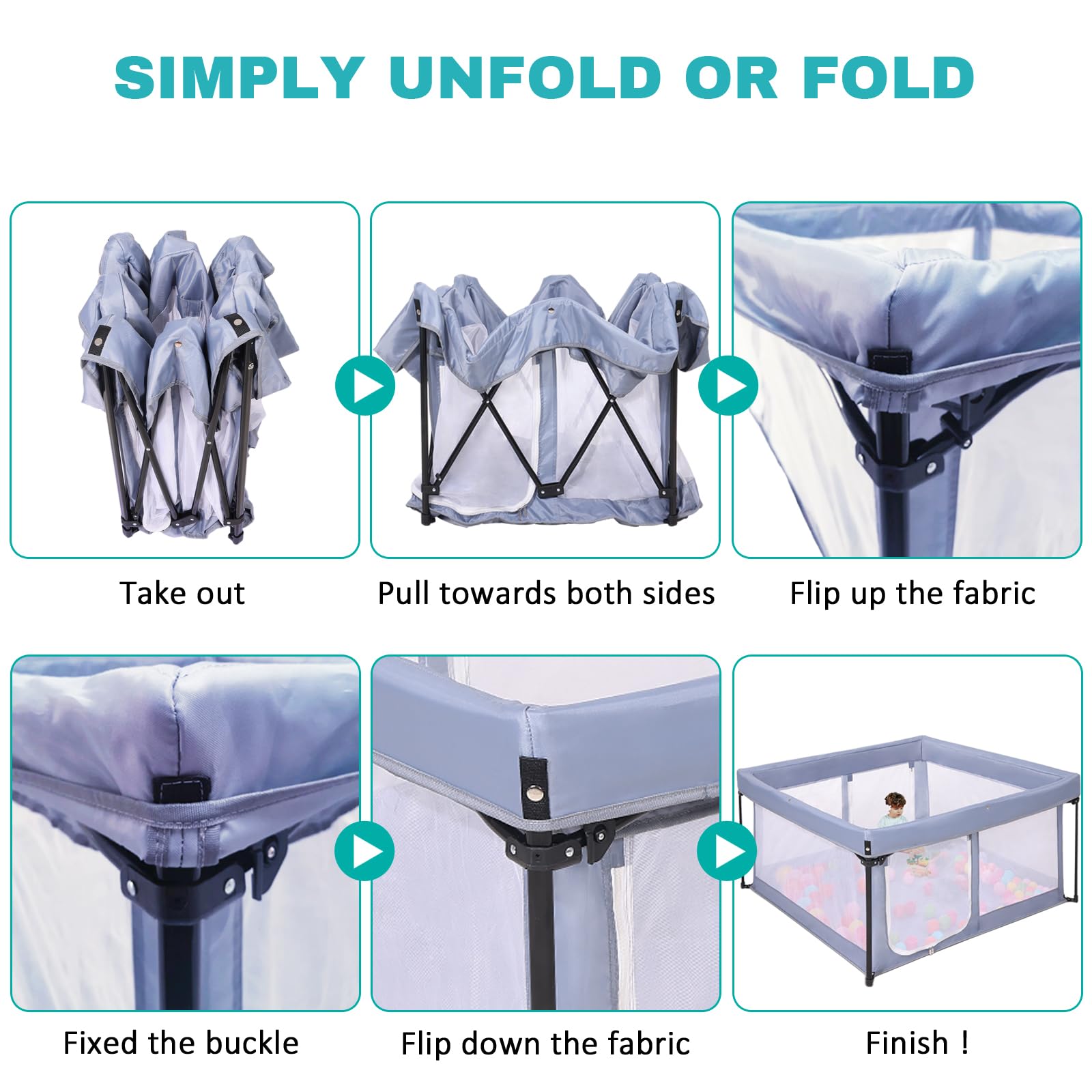 Bend River 360-degree mesh walls offer full visibility