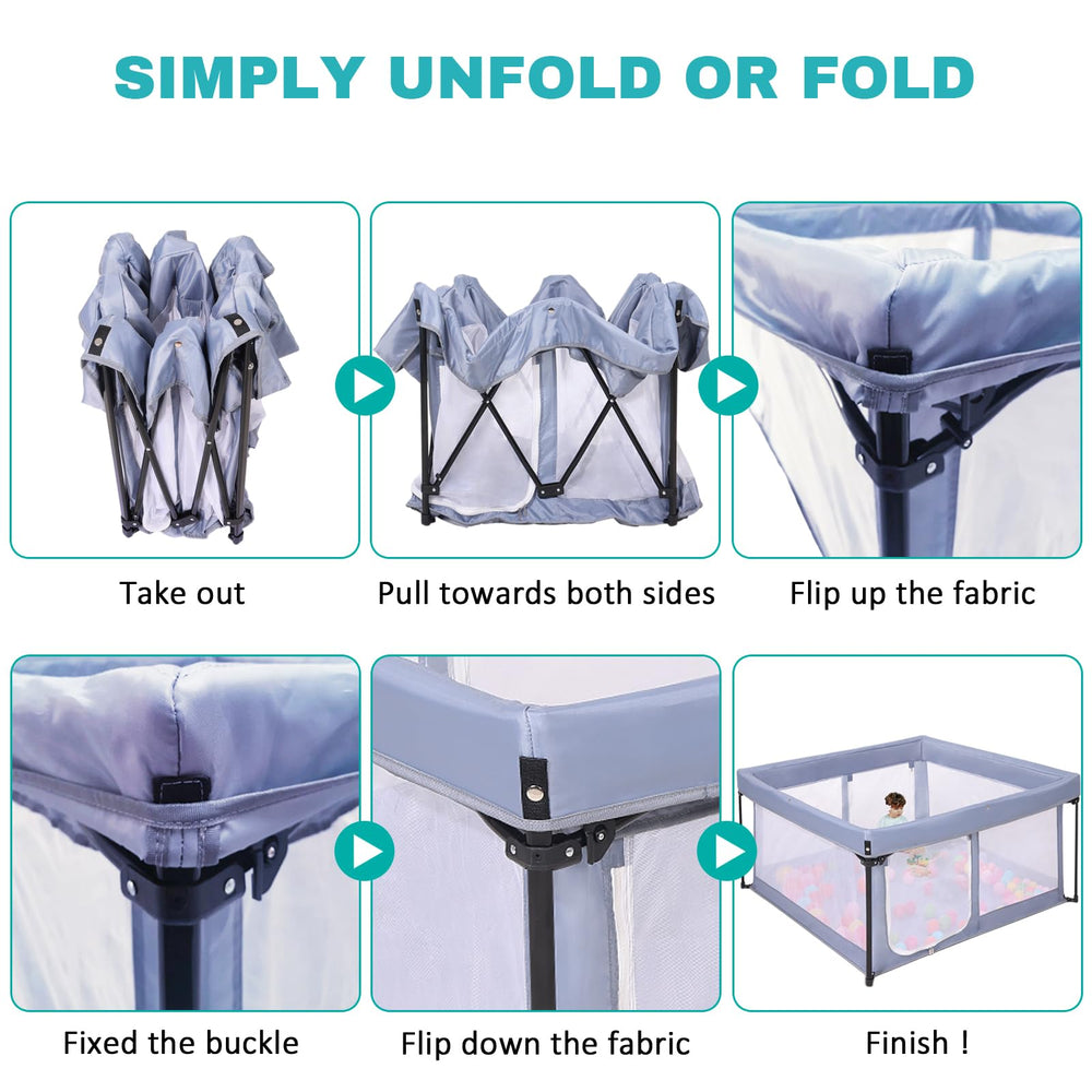 Bend River 360-degree mesh walls offer full visibility