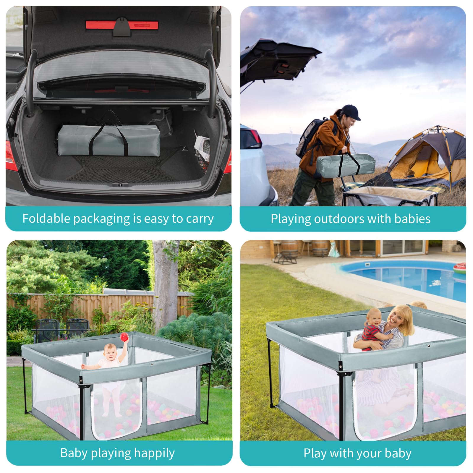 Bend River travel bag and foldable design simplify outings.