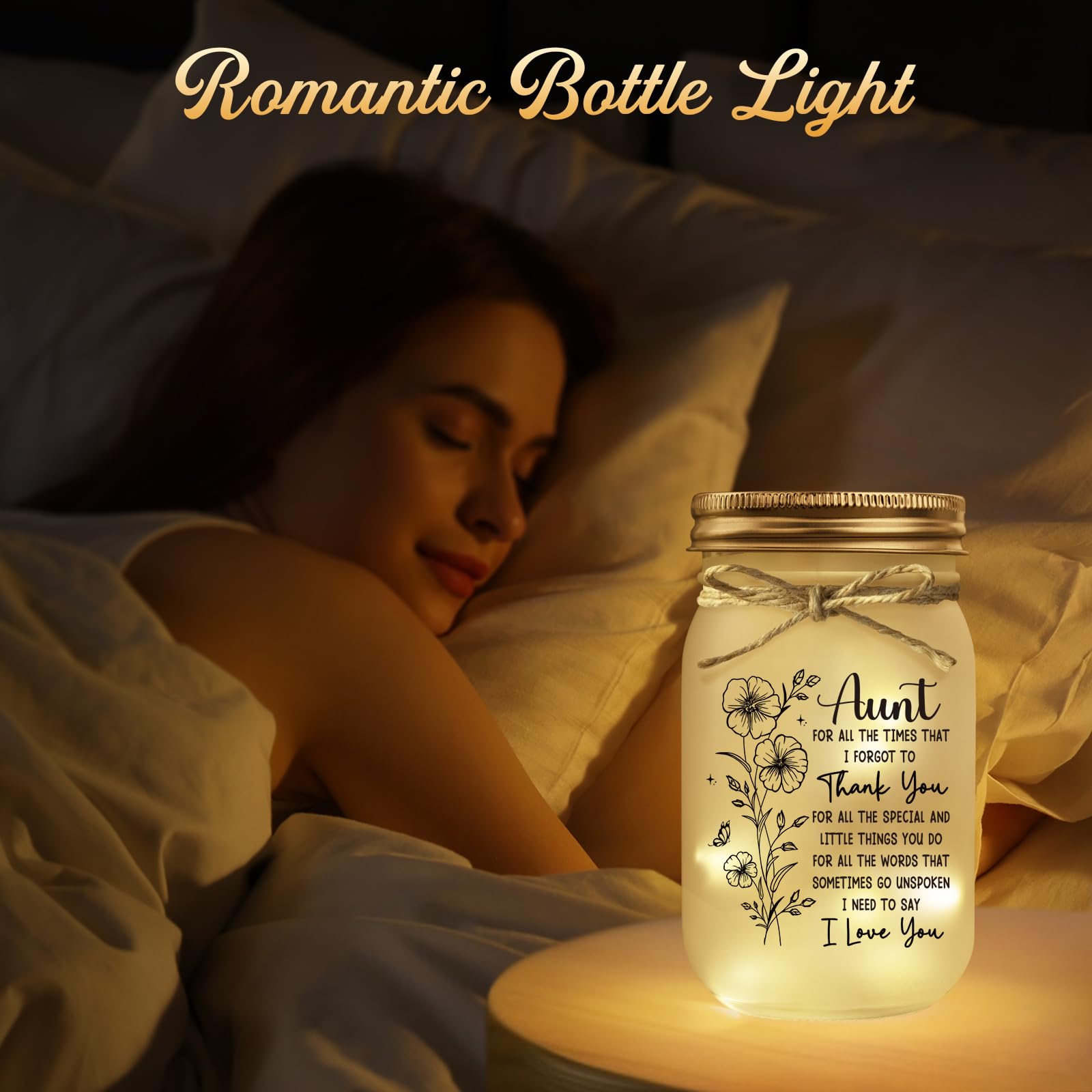 BeneCharm desk-shelf-decor-jar brightens workspaces with gentle light.