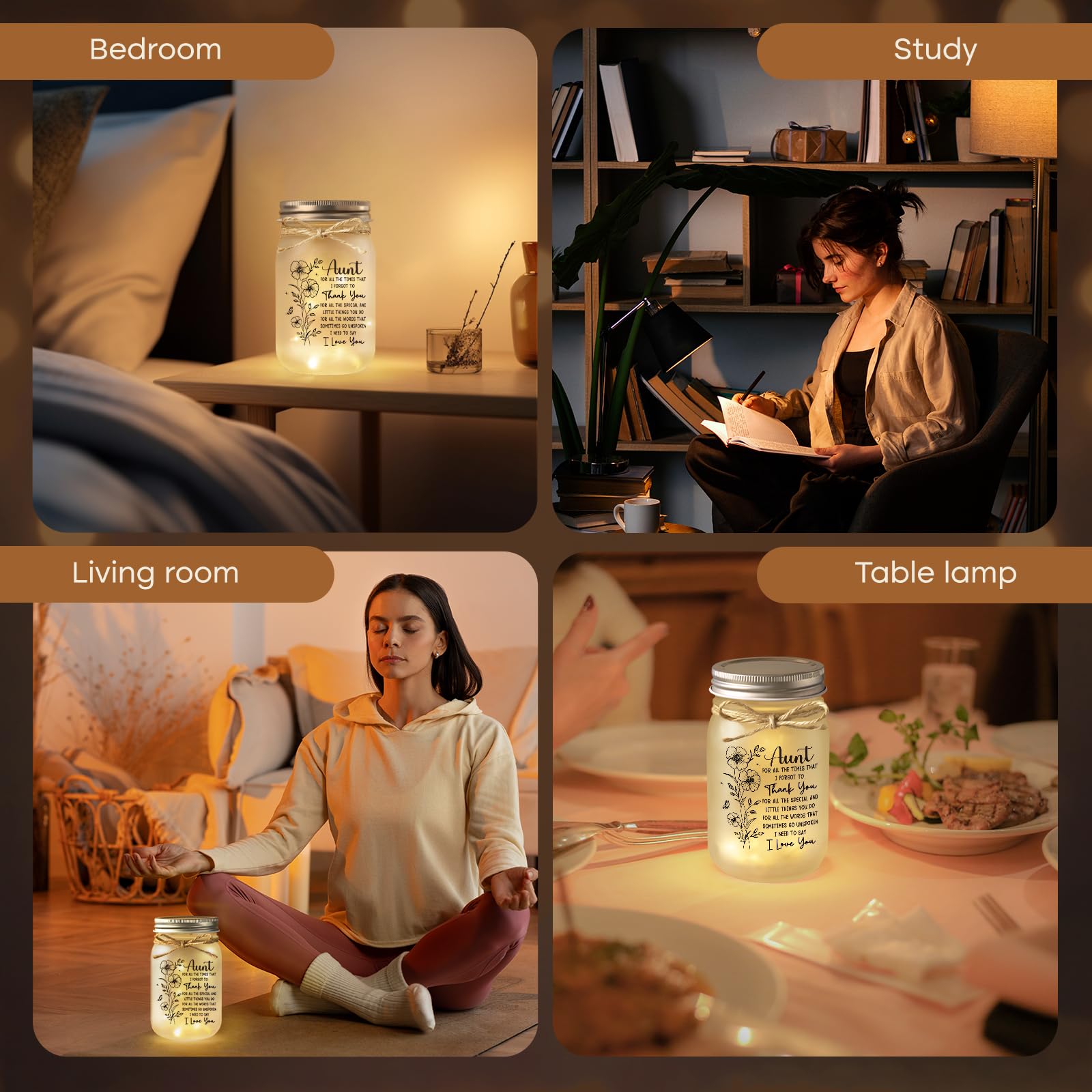 BeneCharm gifts-for-aunt-christmas-birthday offer versatile, thoughtful decor.