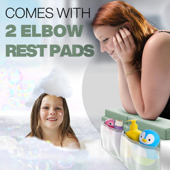 Benicci baby bath mat set for organized tub time