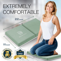 Benicci elbow rest with storage compartments keeps essentials handy