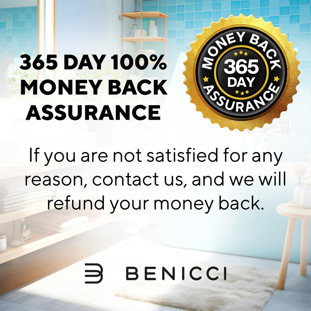 Benicci built-in storage compartments help keep essentials organized.