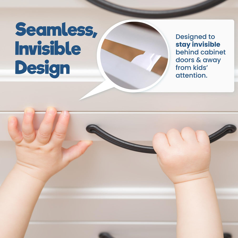 Benny Bradley's one-size-fits-all latch adapts to various cabinet configurations.