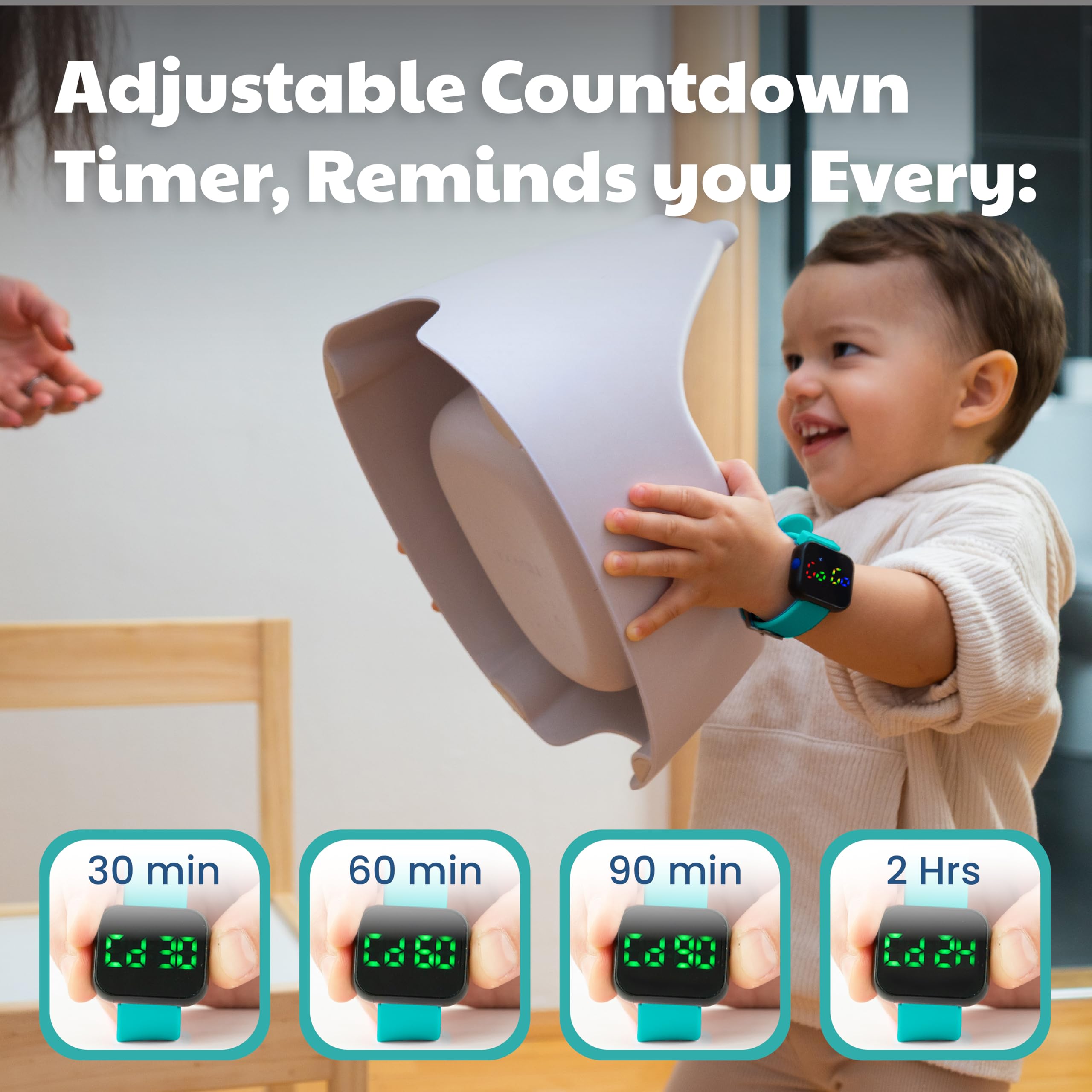 Rechargeable USB cable for Benny Bradley's potty watch battery life