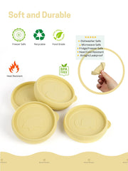 Tray helps Benny Bunny jars stay organized in the fridge or freezer.