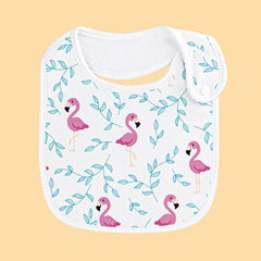 Benoxine baby bib bandana design closeup demonstrates cute, functional drool protection.