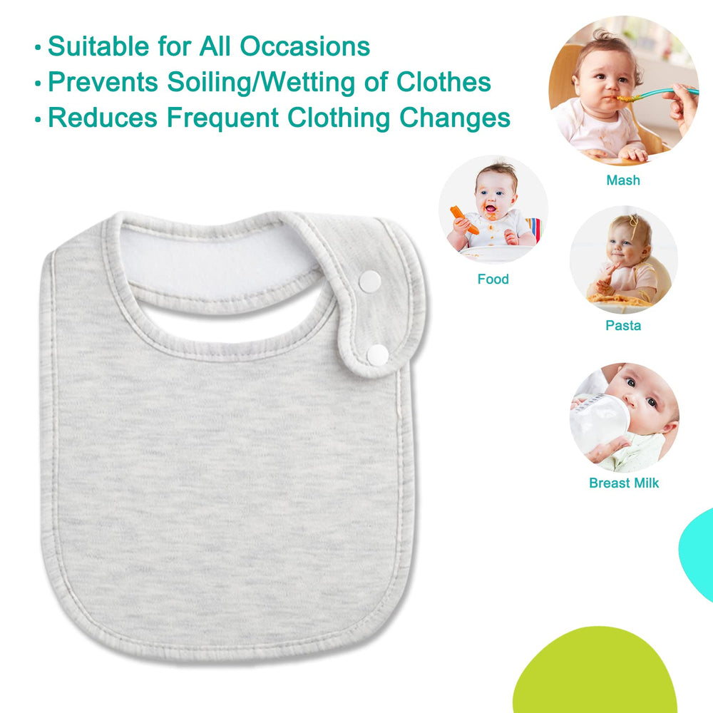 Benoxine bibs back panel in fleece to prevent moisture transfer.