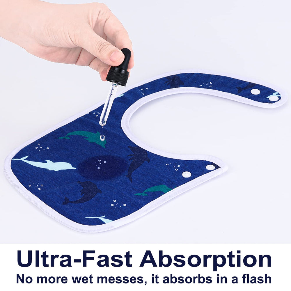 Benoxine bibs are machine washable and easy to care for