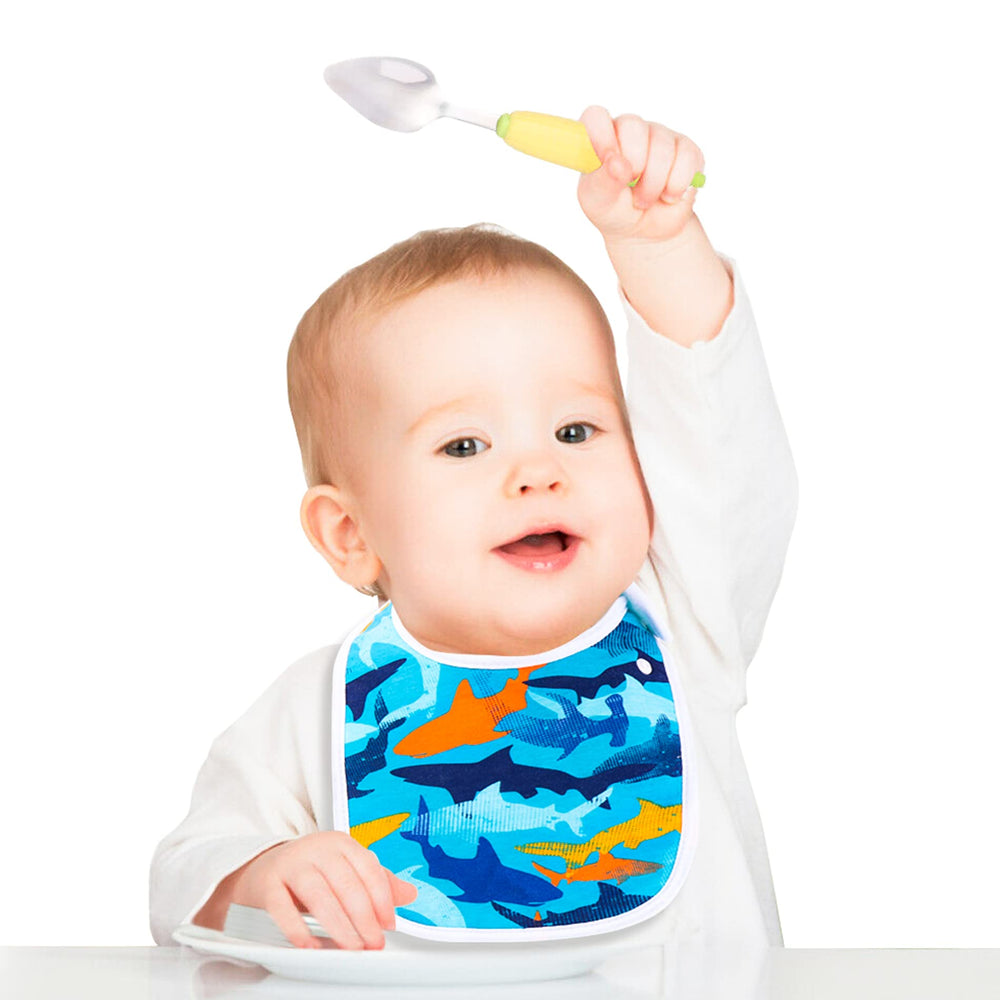 Benoxine bibs fit 3-36 months with adjustable styling